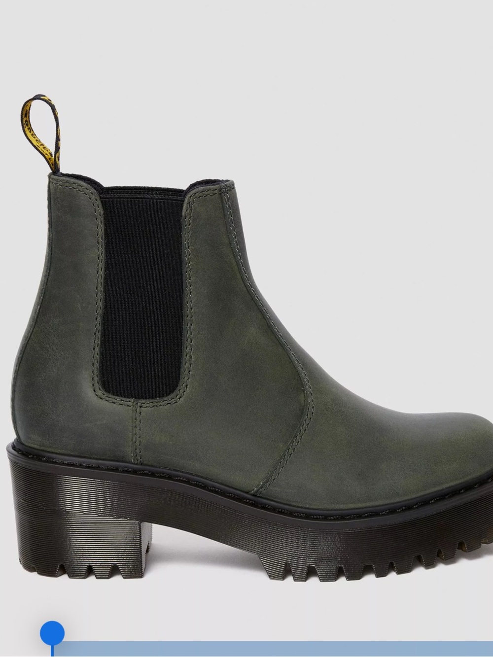 Doc Martens ROMETTY WOMEN'S
MOLDOVA LEATHER PLATFORM CHELSEA BOOT size 8 new - Picture 4 of 11